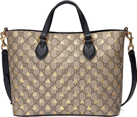 gucci bestiary tote|Gucci GG Supreme Bestiary Bee Tote .